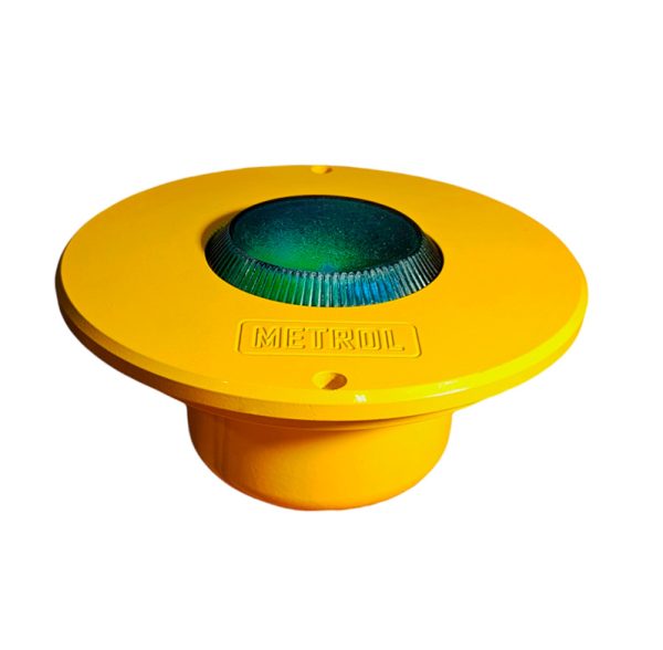 Luminária embutida para heliponto